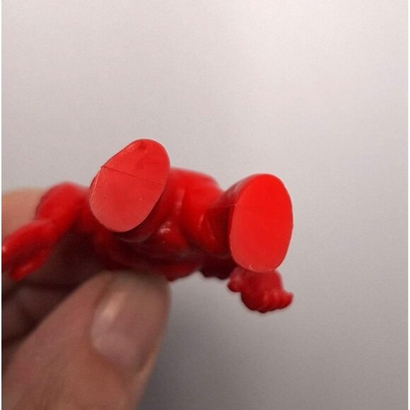 Weird Ball Flyweight Red Wrestler Vintage Monster 2" - Picture 3 of 15